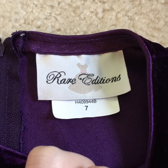 ✨HP✨ EUC gorgeous Rare Editions velvet dress - Picture 4 of 8